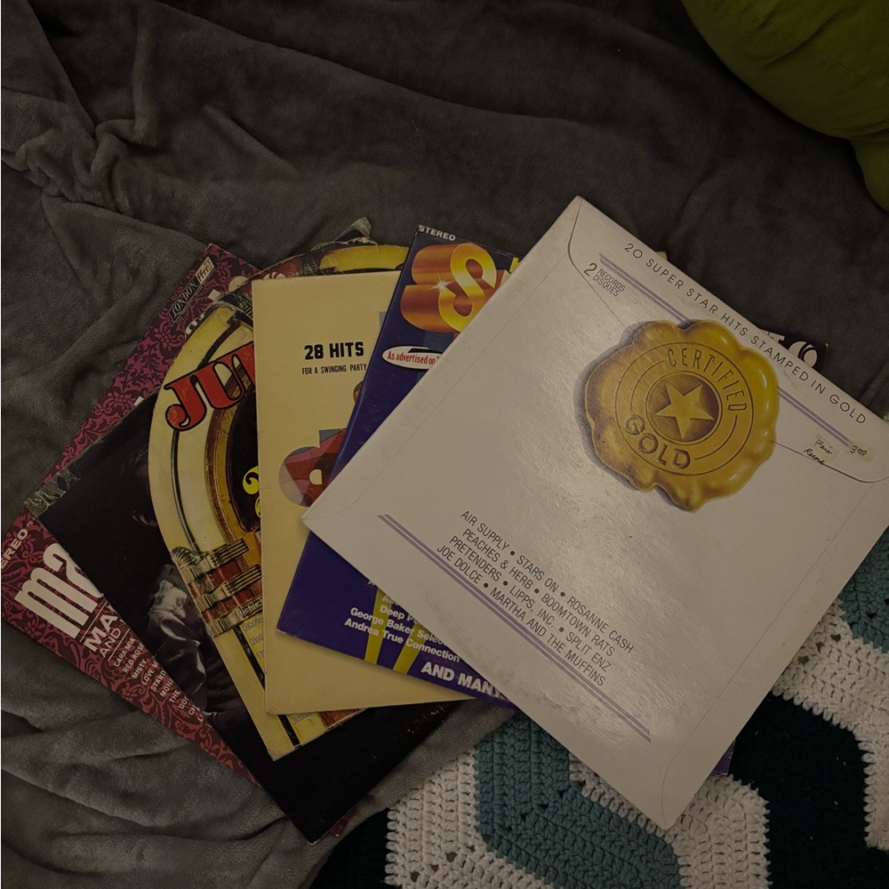 Vintage Vinyl Record Collection